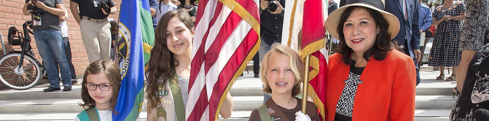 Fort Moore Pioneer Memorial Re-Dedication Ceremony